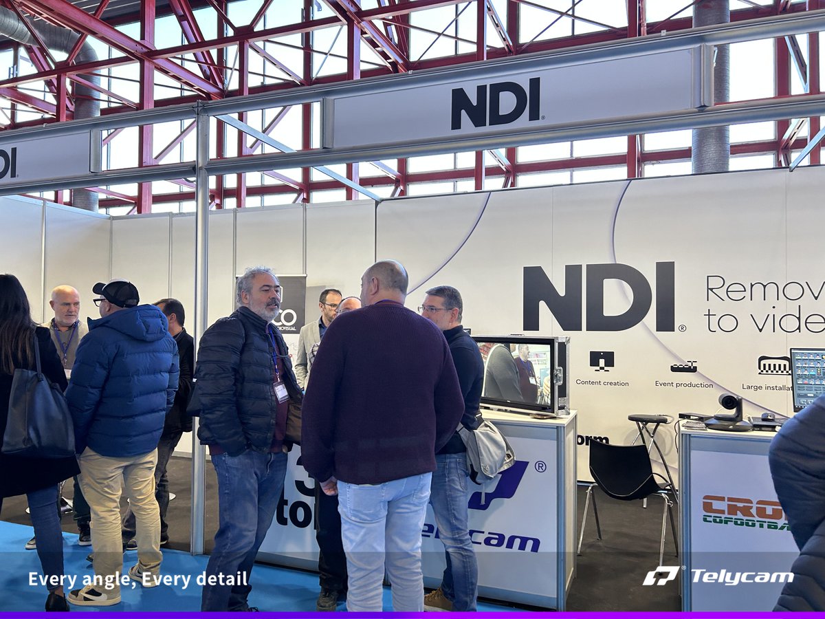 Telycamptz's tweet image. Telycam at #BITAM2023! 🚀 

A big thank you to everyone who joined us at the @NDIconnects  Pavilion explored the #NDIEcosystem Booth, and experienced groundbreaking Telycam&apos;s impressive brand new #PTZ camera #Explore SE.

Stay tuned for more updates!