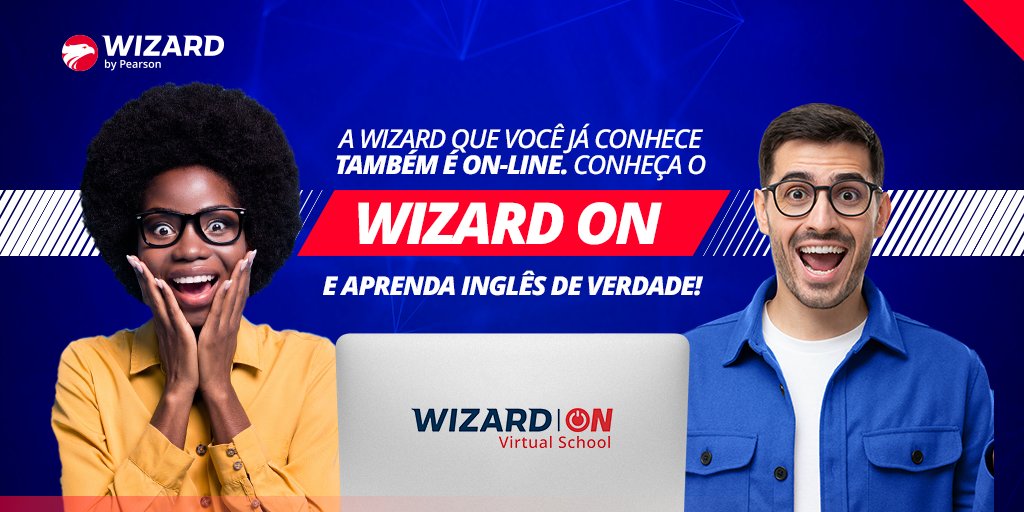 Wizard by pearson, estude inglês na maior rede de escolas de