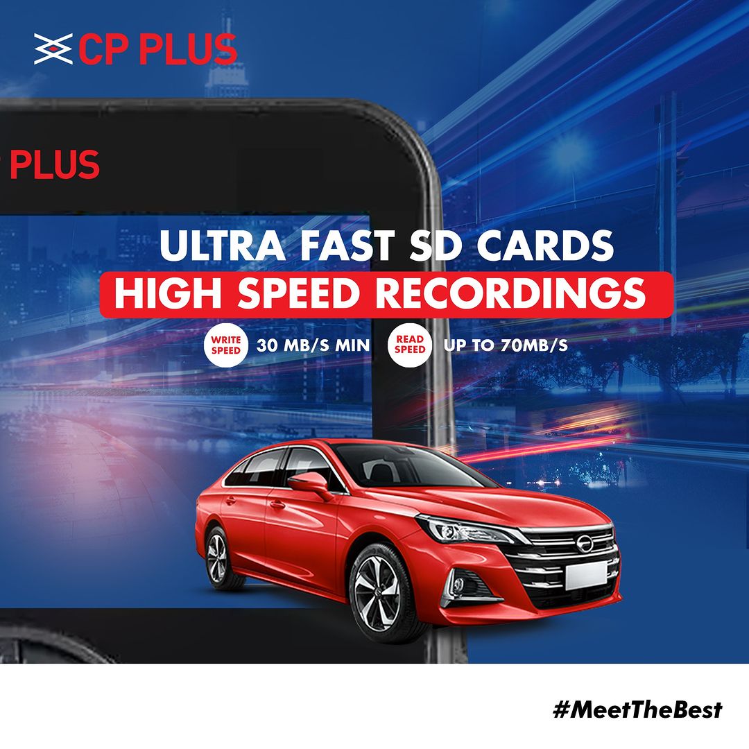 ArvindDacp's tweet image. cpplusworld Record it right when you travel on the roads. Our SD card comes with a 1,000 write-and-erase cycles making it a long lasting hardware for your devices! #DataStorage #TechMastery #PlusToCPPlus #MeetTheBest #MemoryCard #SDCard