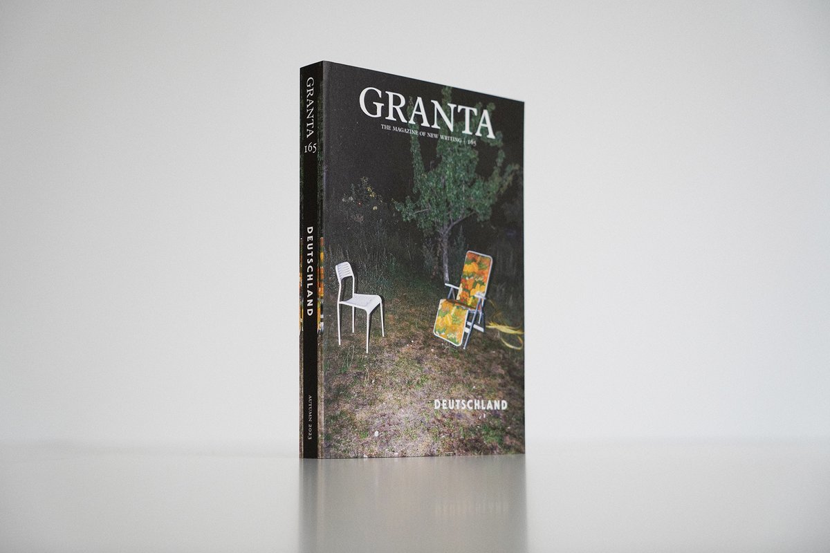 Today we publish Granta 165: Deutschland! From Lower Saxony to Marienbad, the car wash to the planetarium, this issue presents new writing from the vanguard of German criticism and thought. For the next ten days the entire issue is free to read. granta.com/products/grant…