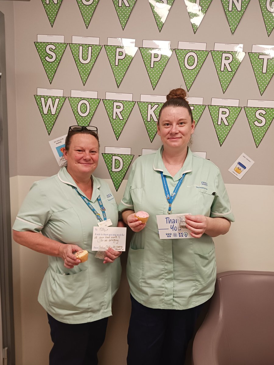 Nursing support Workers Day!! Celebrating our amazing team with cakes, cards, and gifts 🎁 😍❤️@karenklmmoore @mrs_flatley