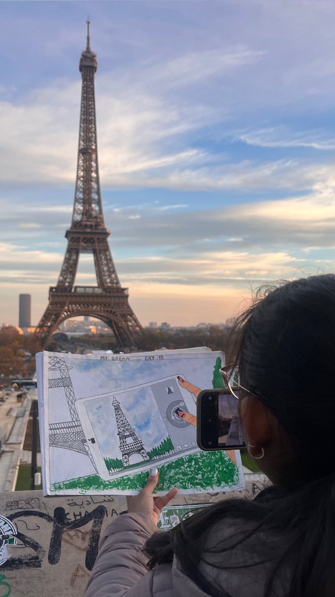 vishwalipatil's tweet photo. In my 9th standard, I drew a picture inspired by "The Secret" book, dreaming of a future. Today, I took a picture of that moment. Every stroke in that drawing was a manifestation, and this photo is a testament to the power of belief.
#LawOfAttraction #DreamsManifested #TheSecret https://t.co/jVUAA5ttEW