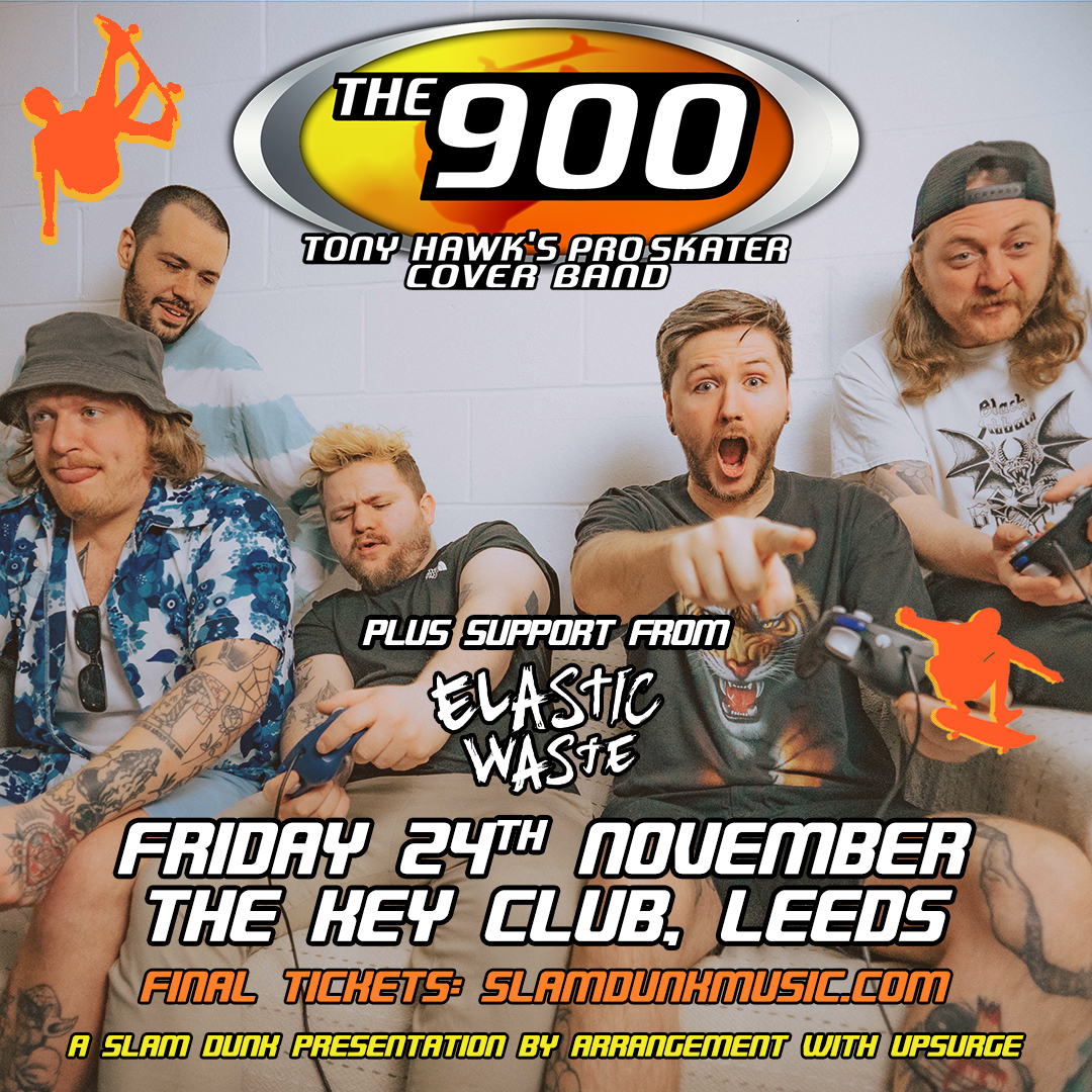 Slam Dunk Presents (@slamdunkleeds) on Twitter photo Local 4 piece pop punk band <a href="/Elastic_Waste/">Elastic Waste</a> hop on the show with <a href="/The900banduk/">The 900</a> tomorrow night at <a href="/thekeyclubleeds/">The Key Club</a>! And there's just 10 TICKETS LEFT!
Don't miss out - slamdunkmusic.seetickets.com/event/the-900/… Local 4 piece pop punk band <a href="/Elastic_Waste/">Elastic Waste</a> hop on the show with <a href="/The900banduk/">The 900</a> tomorrow night at <a href="/thekeyclubleeds/">The Key Club</a>! And there's just 10 TICKETS LEFT!
Don't miss out - slamdunkmusic.seetickets.com/event/the-900/…