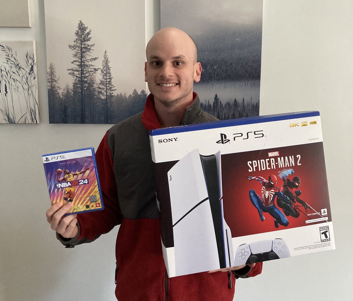 We are incredibly thankful for everyone that has supported our cause of providing consoles to sick gamers. This PS5 is being shipped to North Carolina to a special patient, all because of you guys! Happy Thanksgiving everyone!