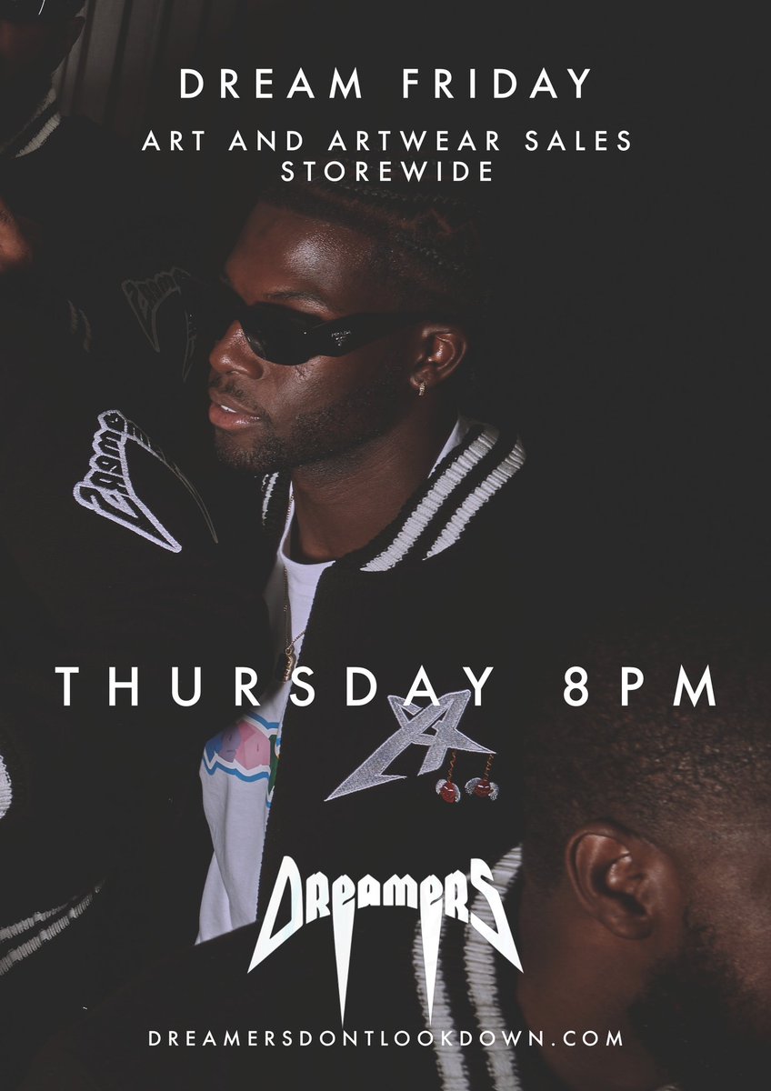 DREAMERSDONTLOOKDOWN.COM 8PM