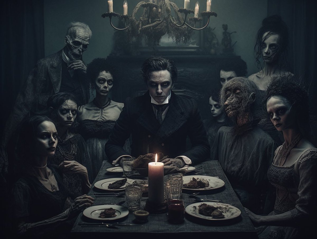 BCPPARANORMAL's tweet photo. Happy Thanksgiving! From the Black Collar Project Family. 💀 https://t.co/5IlnEvVUpH