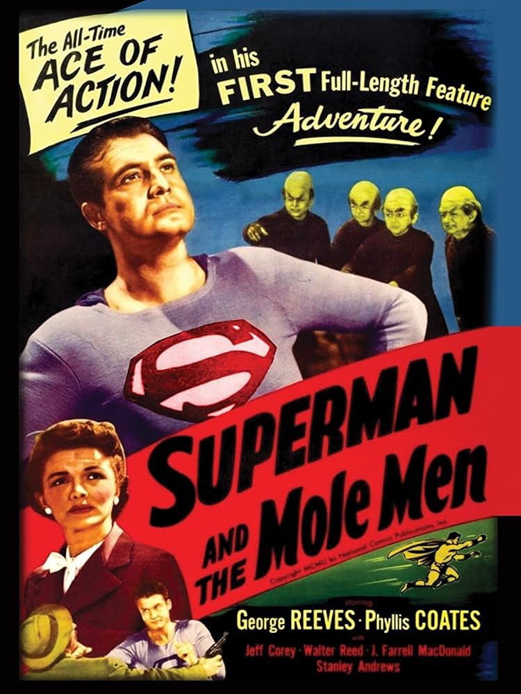 Superman and the Mole Men was released on this day 72 years ago. The picture starred #GeorgeReeves and #PhyllisCoates and it’s success led to the #AdventuresofSuperman tv series which we’ve spoken about numerous times on the show.

Have you seen the movie? Are you a fan? - A