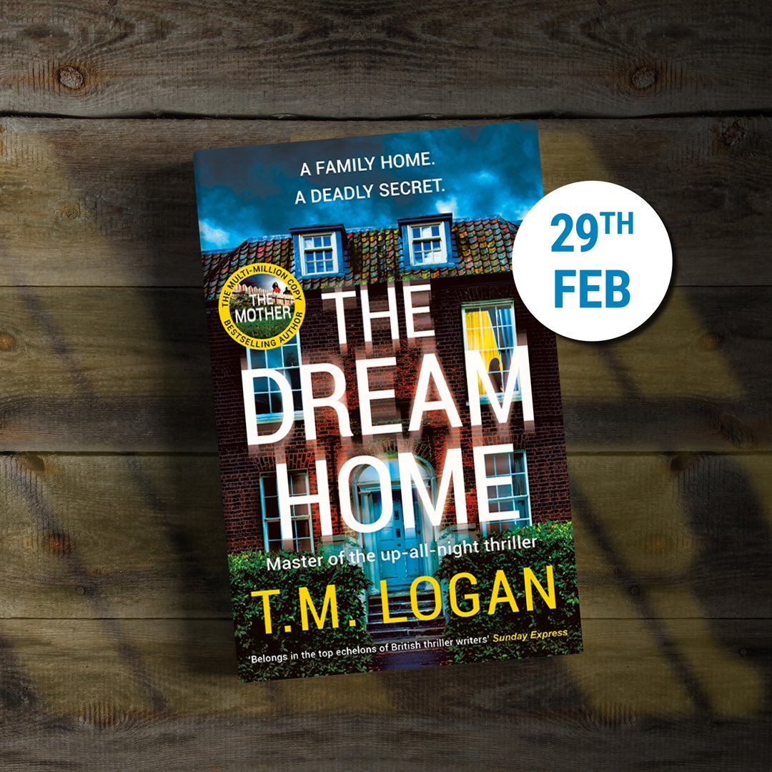 Cover Reveal!! Out 29th Feb, preorder now!! @tmloganauthor @zaffrebooks #TheDreamHome