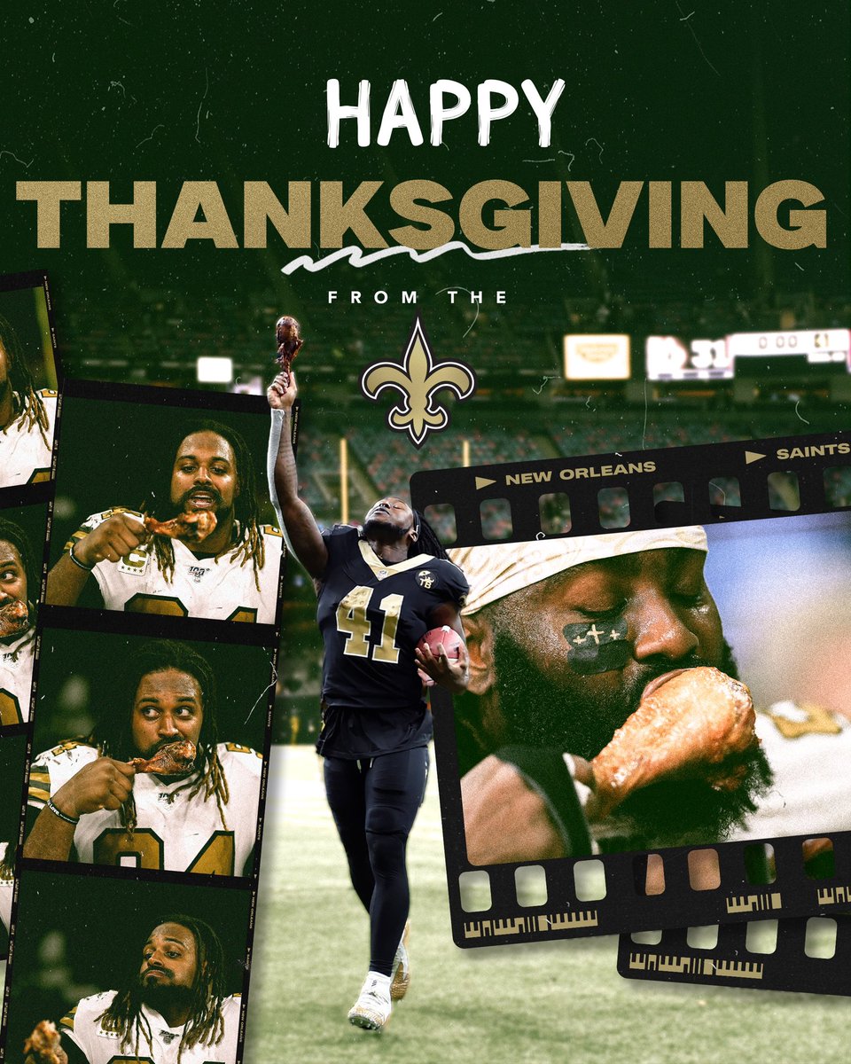 Happy #Thanksgiving Saints fam!