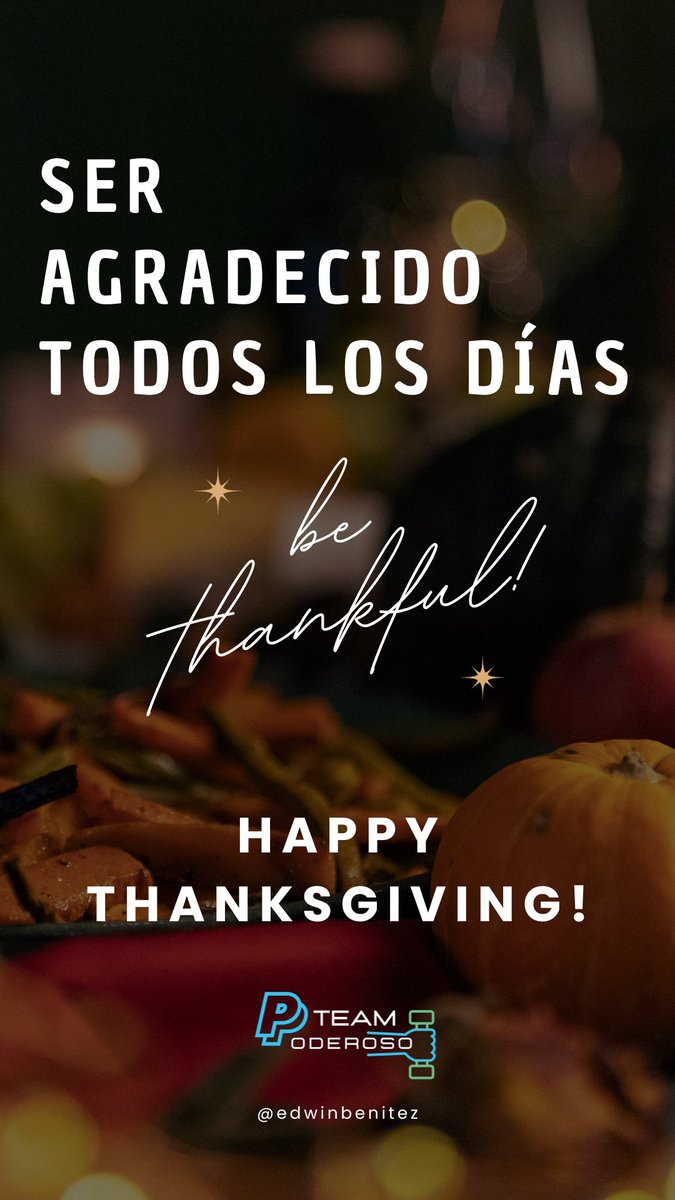EdwinBenitez's tweet image. #happythanksgiving 
#EdwinBenitez #TeamPoderoso #fitnessmotivation #fitnessinfluencer #Salud #cuidarse