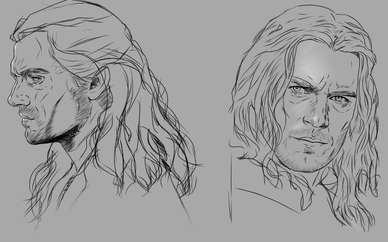 FlamingRedWolfA's tweet photo. Made some quick, very stylized digital sketches of #GeraltofRivia played by #HenryCavill in @netflix 's @witchernetflix using Autodesk Sketchbook and my fingers!
#Witcher #TheWitcher #NetflixTheWitcher #Geralt #WitcherArt #WitcherFanart #TheWitcherArt #TheWitcherFanart https://t.co/mlD382A2J7