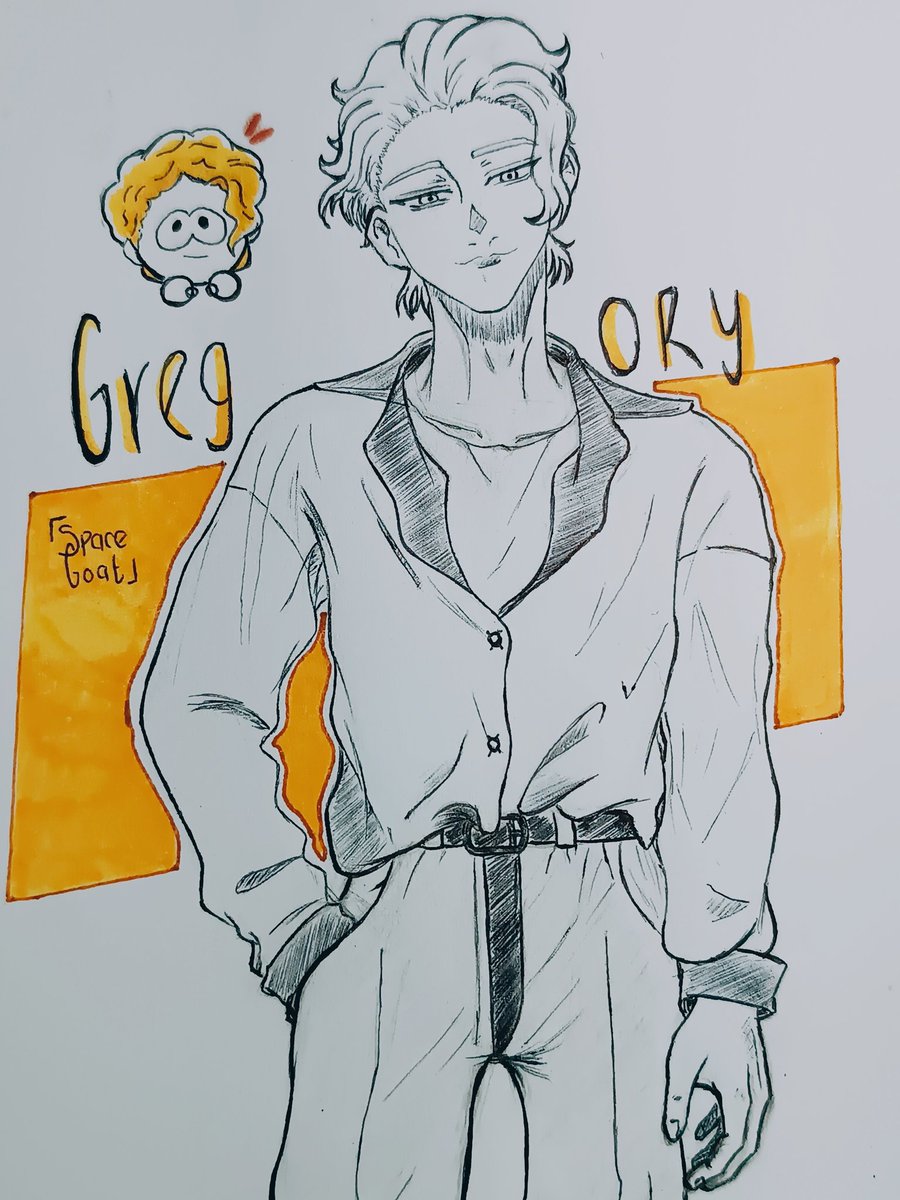 AlvalGoat's tweet photo. A Handsome boy...~
#SouthPark #Gregory #GregoryFields #SpGregory #GregoryOfYardale #ZeMole #ChristopheDeLorne #Gregstophe #Grole #southparkfanart #southparkau #myart #ZeMolefanart https://t.co/P0aEuA3doP