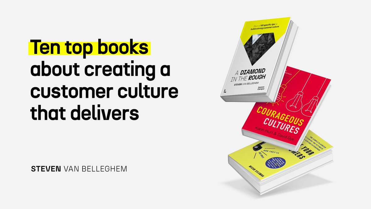 Thinkers360 (@thinkers360) on Twitter photo 10 top books about creating a customer culture that delivers buff.ly/3sQgdiE via <a href="/StevenVBe/">Steven Van Belleghem</a> on @Thinkers360 #CustomerExperience #Marketing 10 top books about creating a customer culture that delivers buff.ly/3sQgdiE via <a href="/StevenVBe/">Steven Van Belleghem</a> on @Thinkers360 #CustomerExperience #Marketing