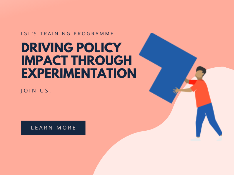 We are launching a training programme: Driving policy impact through experimentation🚨 It will give participants the knowledge, skills and confidence to improve how their organisations design, run and evaluate policy programmes. Read about it here: bitly.ws/339P2