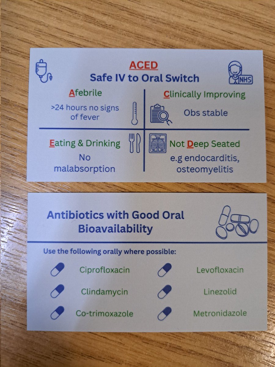 #WAAW2023 continues at @LancsHospitals ! We're asking our prescribers to consider whether their patients can be IV-oral switched #IVOS There are many benefits of oral antibiotics over IVs! Is your payient ACED? 💉❌️ 💊✅️ #AntibioticGuardian #KeepAntibioticsWorking