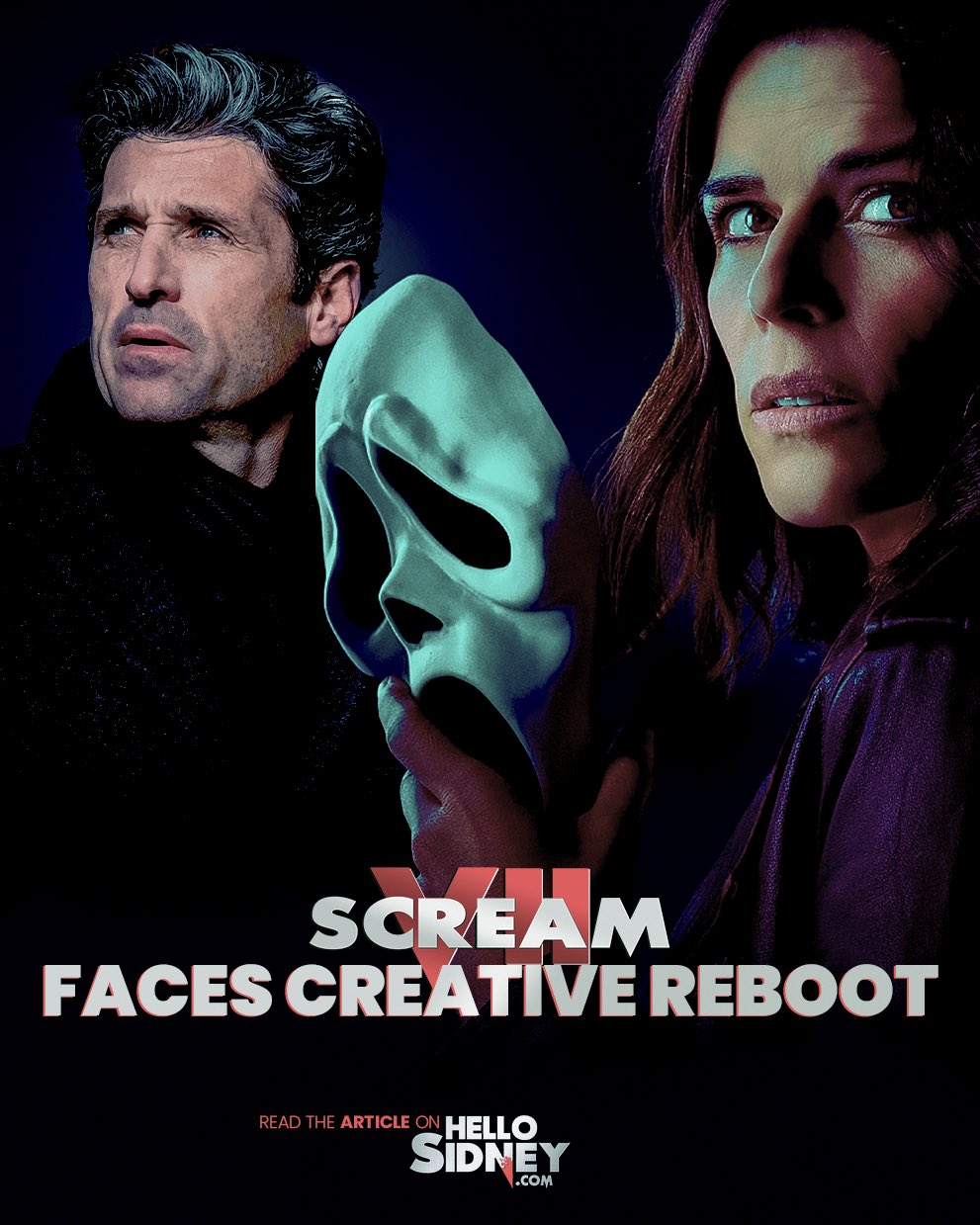 Elenco de Scream 7: Neve Campbell e Patrick Dempsey estão de olho no retorno