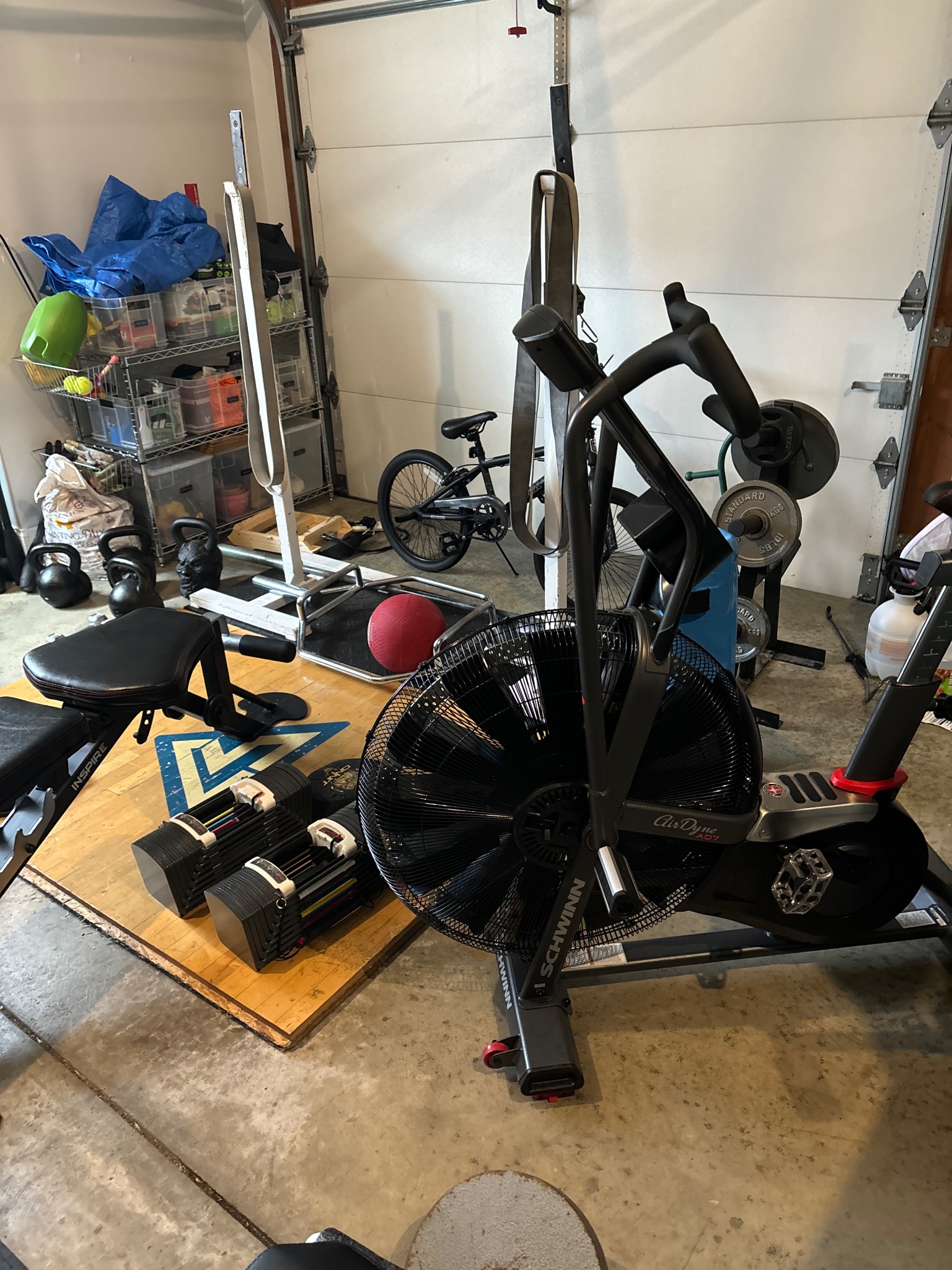 Airdyne vs echo bike sale