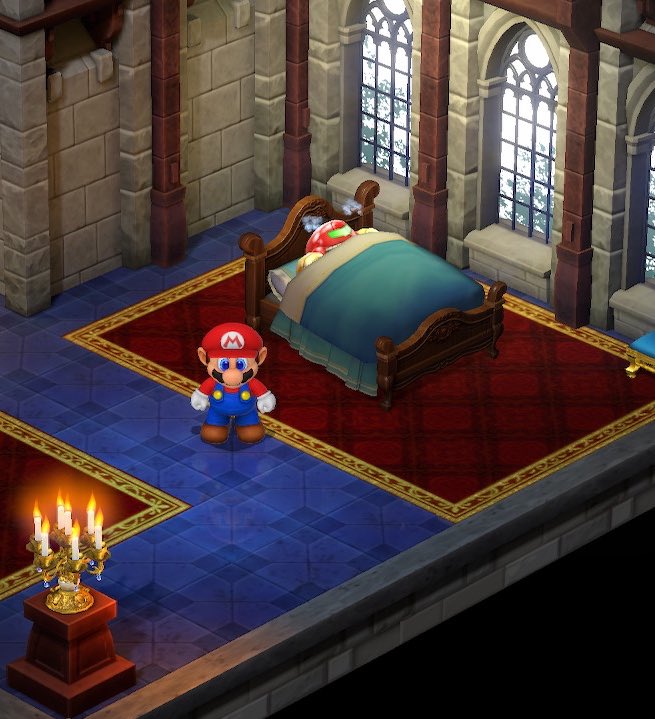 You never know who may show up in Super Mario RPG…