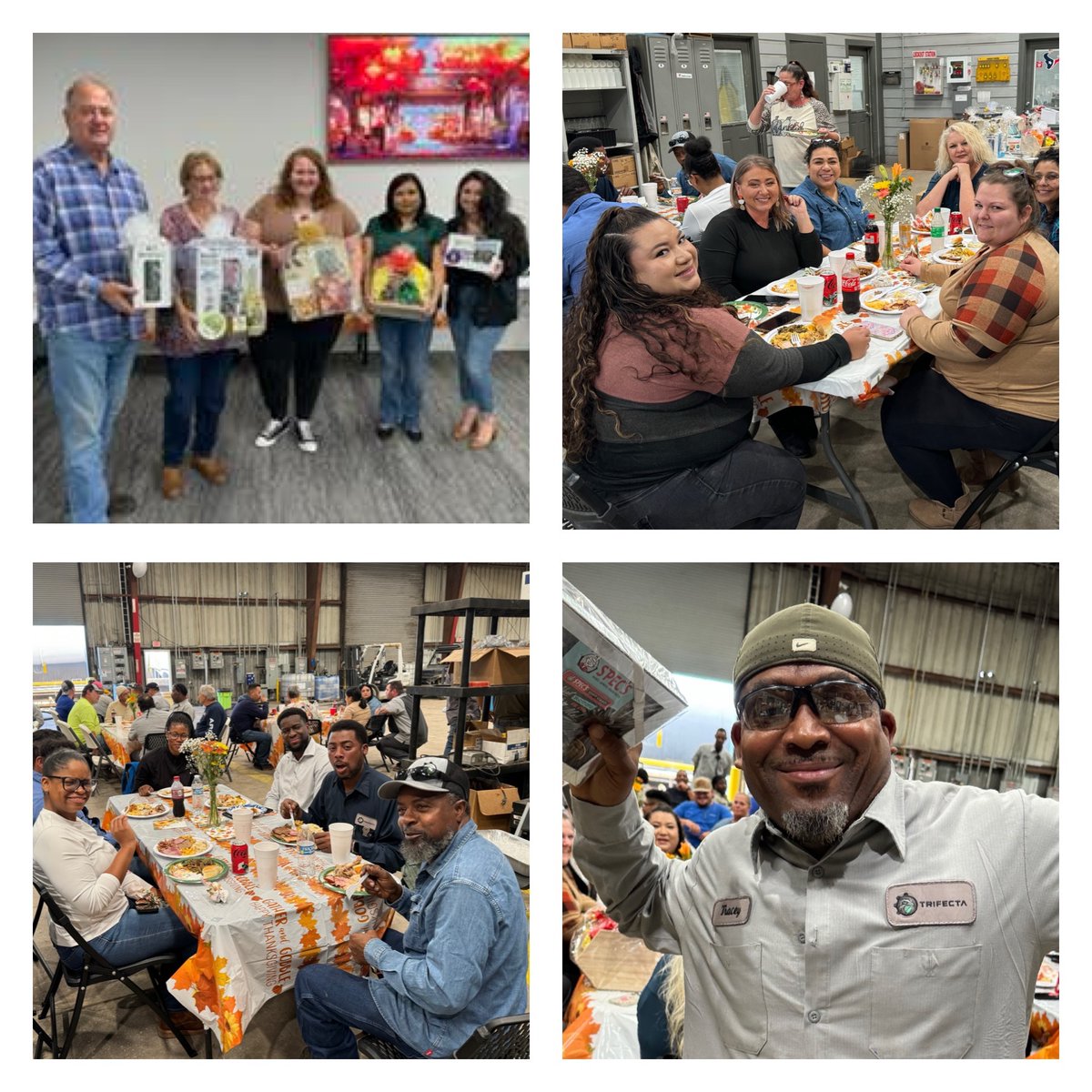 BerrymanChem's tweet photo. We are grateful to give thanks with our team members! Without this group, we wouldn't be where we are today! To our customers, we appreciate you! Thank you for being a part of the journey! #HappyThanksgiving https://t.co/CjHsZ9GaMz