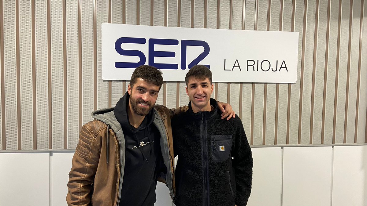 🎤 Miki Codina, protagonista en <a href="/RadioRioja/">Radio Rioja</a> junto a Viti, ahora en el club de Nájera. Excompañeros en la cantera, amigos y el domingo, rivales.