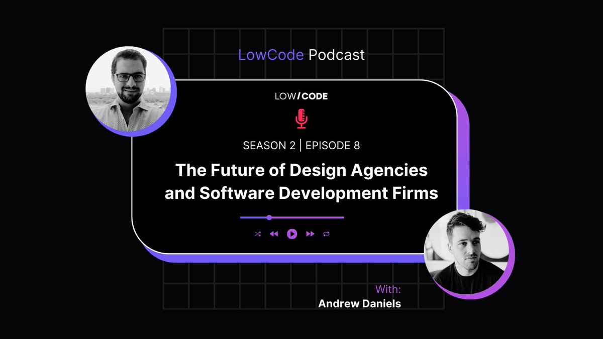 LowCodeAgency's tweet photo. 🚀 Are you ready to transform your app-building process? Join us with @design_nocodeio from @flutterflow in our latest #LowCodePodcast episode! Discover a platform that's changing the game for founders and devs alike.
🎧 Tune in now: https://t.co/XNhnLB7yeJ https://t.co/XjW0L2r7XU
