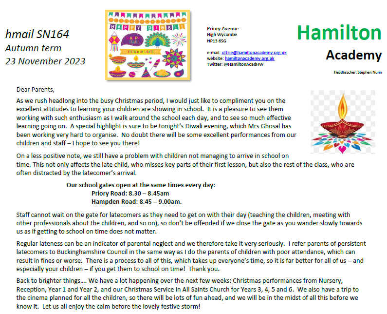 Hamilton Academy tweet media