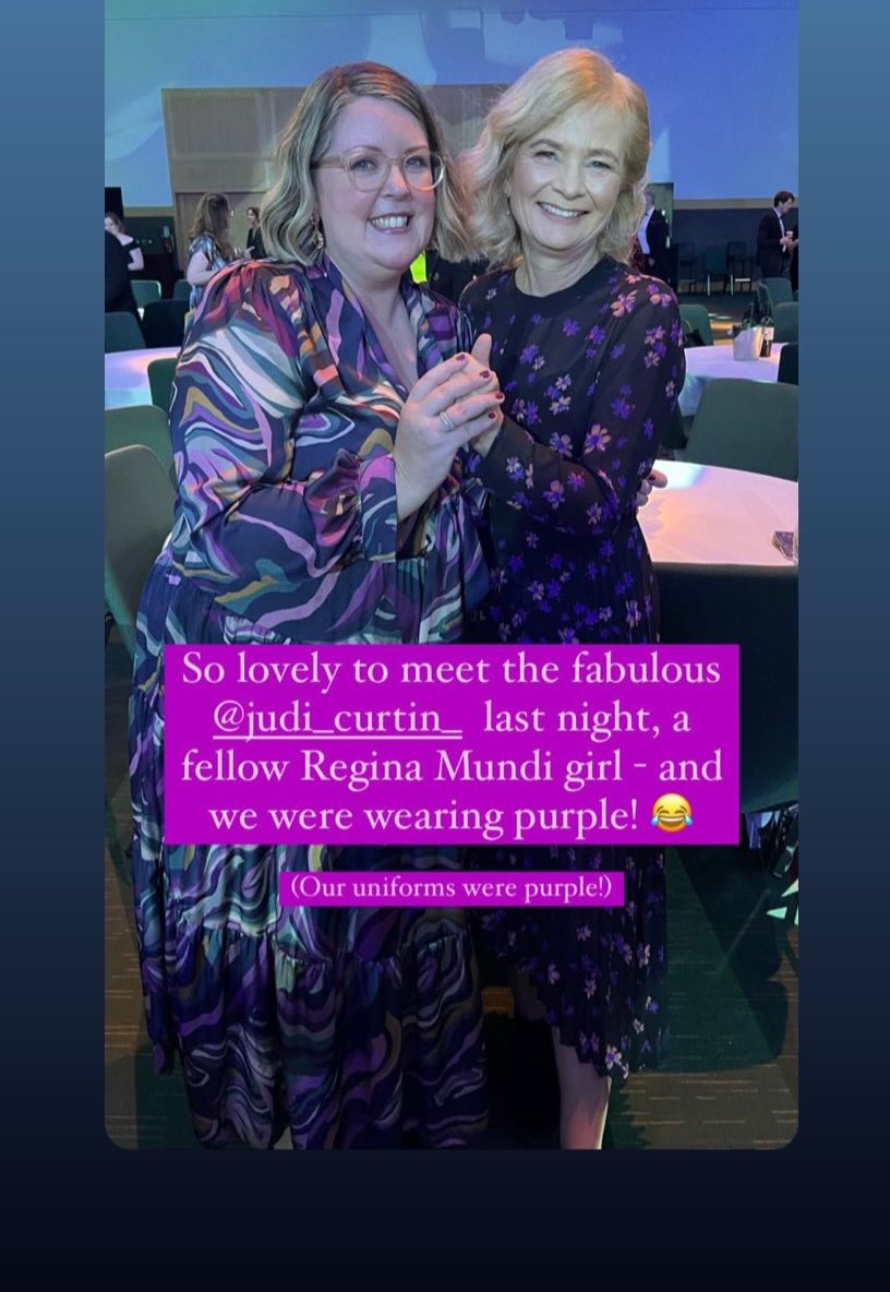 Judi Curtin (@judi_curtin) on Twitter photo So happy the purple uniforms didn’t traumatise us! Great English teaching at <a href="/reginamundicork/">Regina Mundi College</a> <a href="/cathryanhoward/">Catherine Ryan Howard</a> So happy the purple uniforms didn’t traumatise us! Great English teaching at <a href="/reginamundicork/">Regina Mundi College</a> <a href="/cathryanhoward/">Catherine Ryan Howard</a>