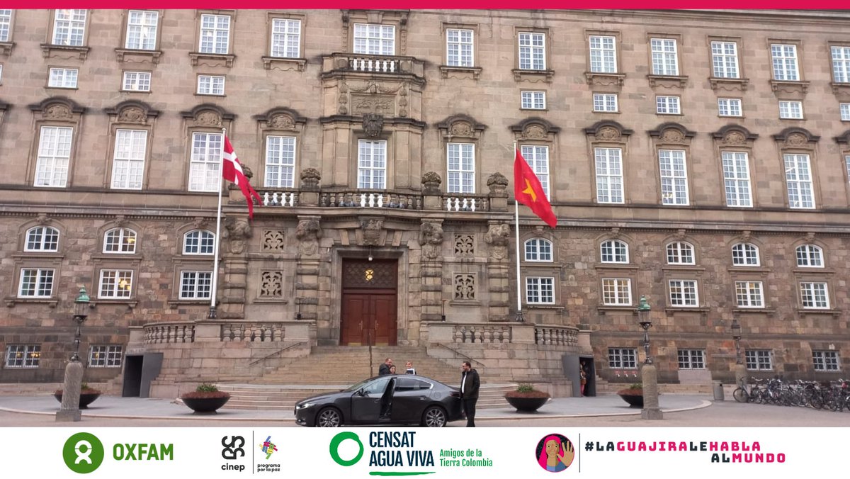 #LaGuajiraLeHablaAlMundo 🌍✈️ | Continuamos en la #GiraEuropa En #Copenhagen, #Dinamarca participamos de la Jornada sobre responsabilidad social empresarial en el parlamento danés.

🧵1/4