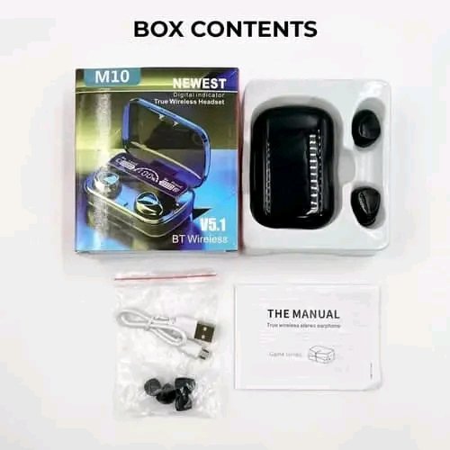 capilloux's tweet photo. @capilloux 
Earbuds 👂 bluetooth M10 
Enjoy shopping like never before.

Contact: +50949017078

#haiti #earbuds #earphones #ayisyen https://t.co/LQc7Ys2jnY