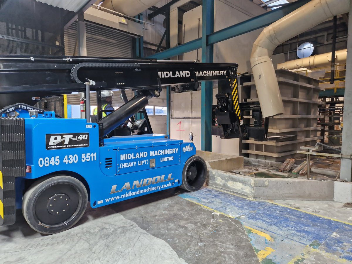 MidlandLift's tweet photo. Midland Machinery (Heavy Lift) Ltd., was contracted to conduct the lifting operations for coating lines using our PT40 Landoll and providing all necessary lifting equipment and personnel over multiple stages.
info@midlandmachinery.co.uk https://t.co/O2suOASDsr