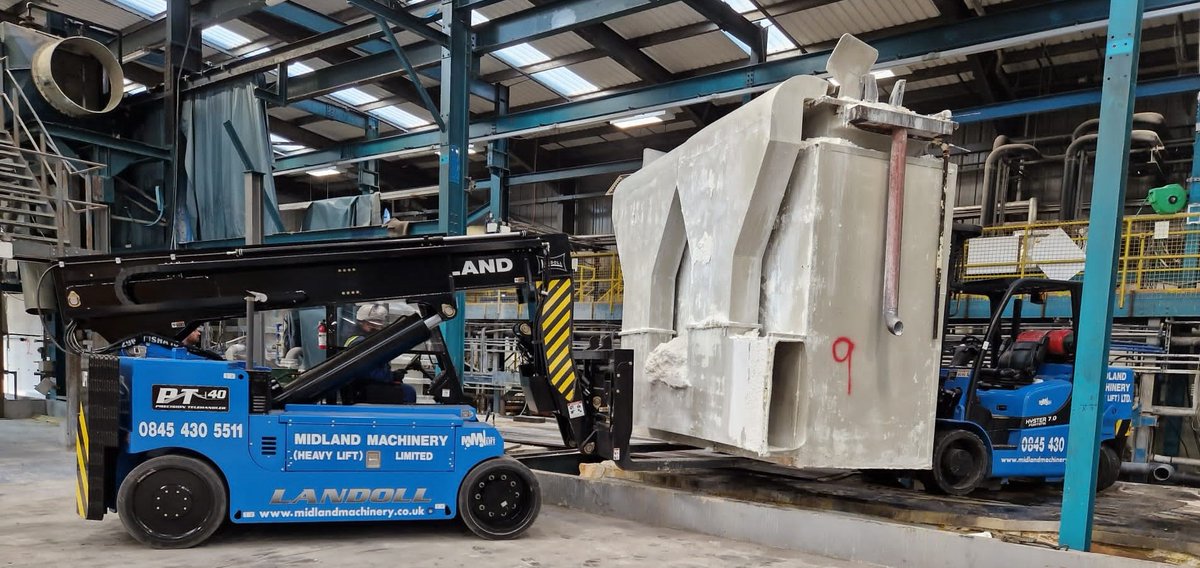 MidlandLift's tweet photo. Midland Machinery (Heavy Lift) Ltd., was contracted to conduct the lifting operations for coating lines using our PT40 Landoll and providing all necessary lifting equipment and personnel over multiple stages.
info@midlandmachinery.co.uk https://t.co/O2suOASDsr
