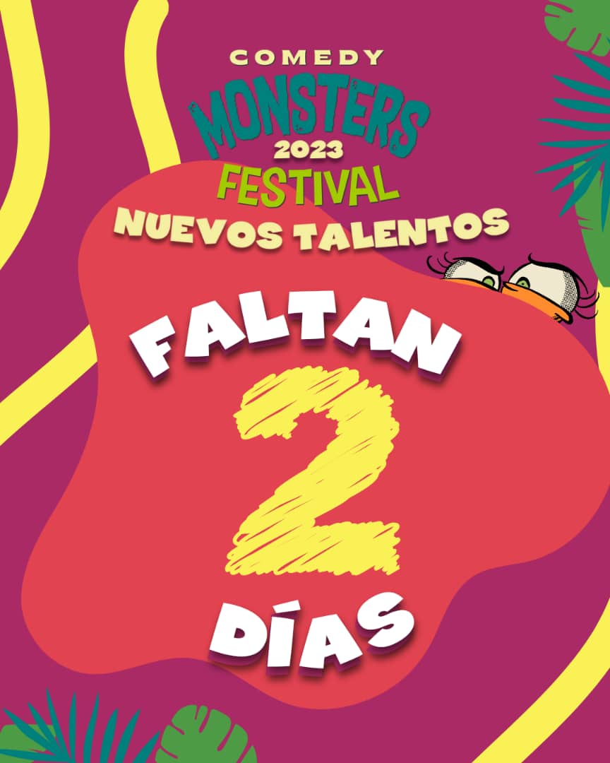 ¡Monsters!

Nos conectamos el sábado 25 de noviembre a las 6pm Vzla. 

Recuerda registrarte en comedymonstersclub.com para asegurar tu acceso. 

Mañana estaremos enviando por correo sus boletos digitales,

¡Seguimos!