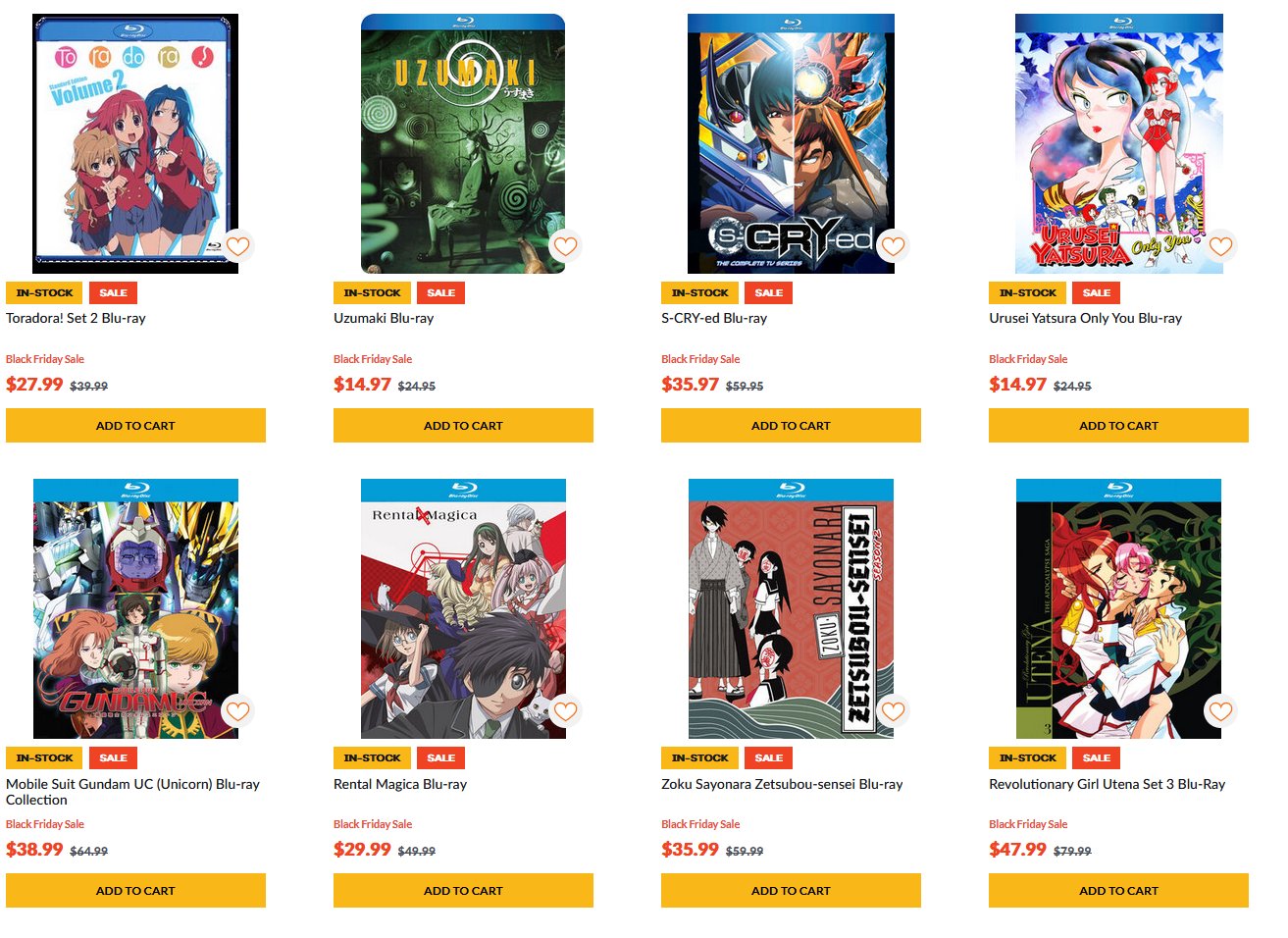 🧭Manga Alerts & Restocks #uw7s🌊 on X: Crunchyroll Store's