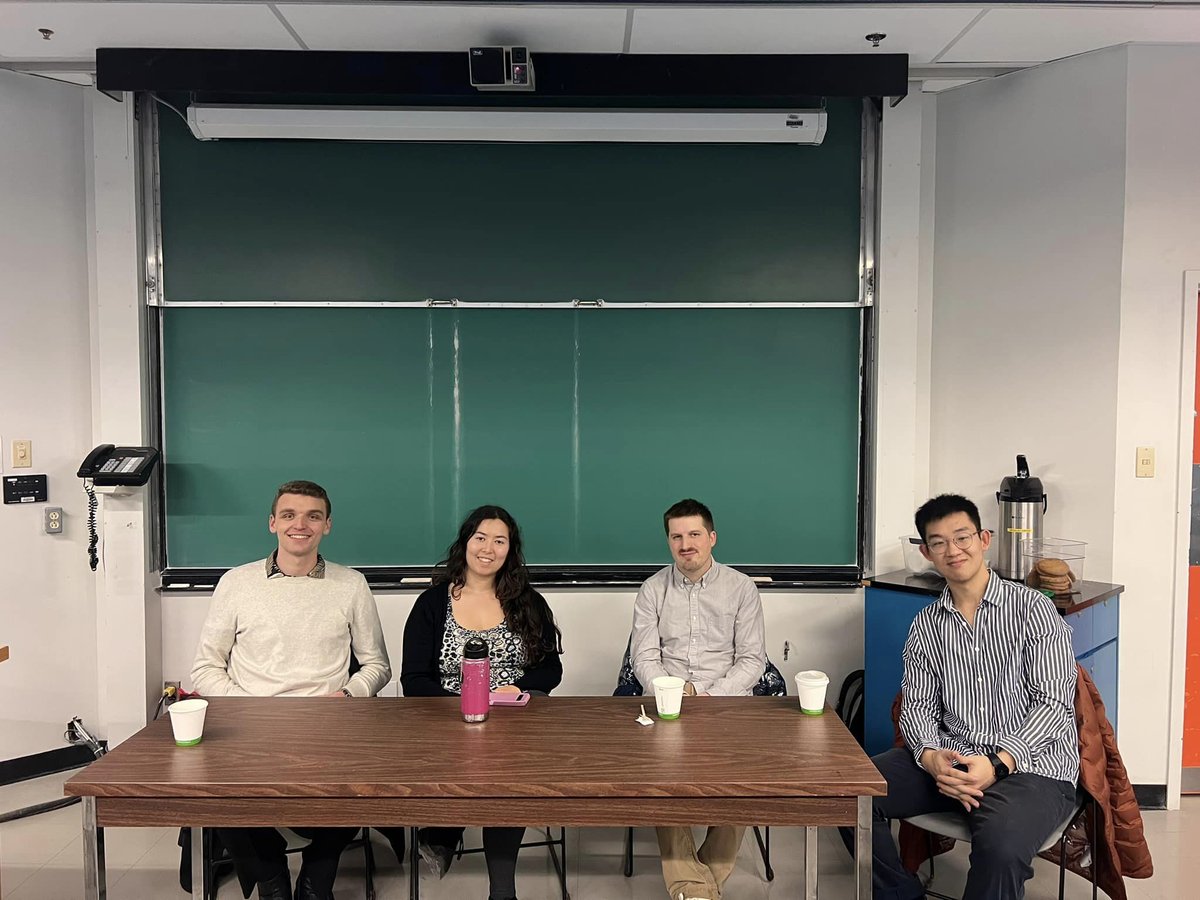 Thank you to four of our great AgEcon McGill MS students who answered questions to interested undergraduate students last week!