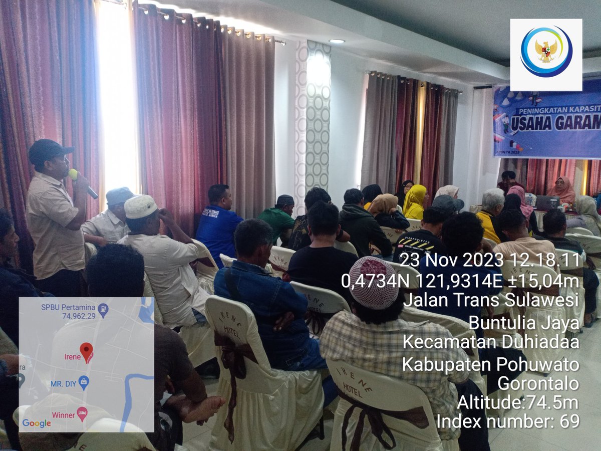 Alfiah_Ali76's tweet photo. Kamis (23/11), Alfiah, S.Pi, Luhkan Kab.Pohuwato, Menjadi Narasumber Pada kegiatan Peningkatan Kapasitas KUGAR TA. 2023 di Kab. Pohuwato Yang Diselenggarakan DKP Provinsi Gorontalo
#GiatLuhkanSatminkalBitung
#LuhkanPohuwato
#luhlapor
#KUGAR
#DKPProvinsiGorontalo
@bpppbitung https://t.co/WoeOXyGpYe