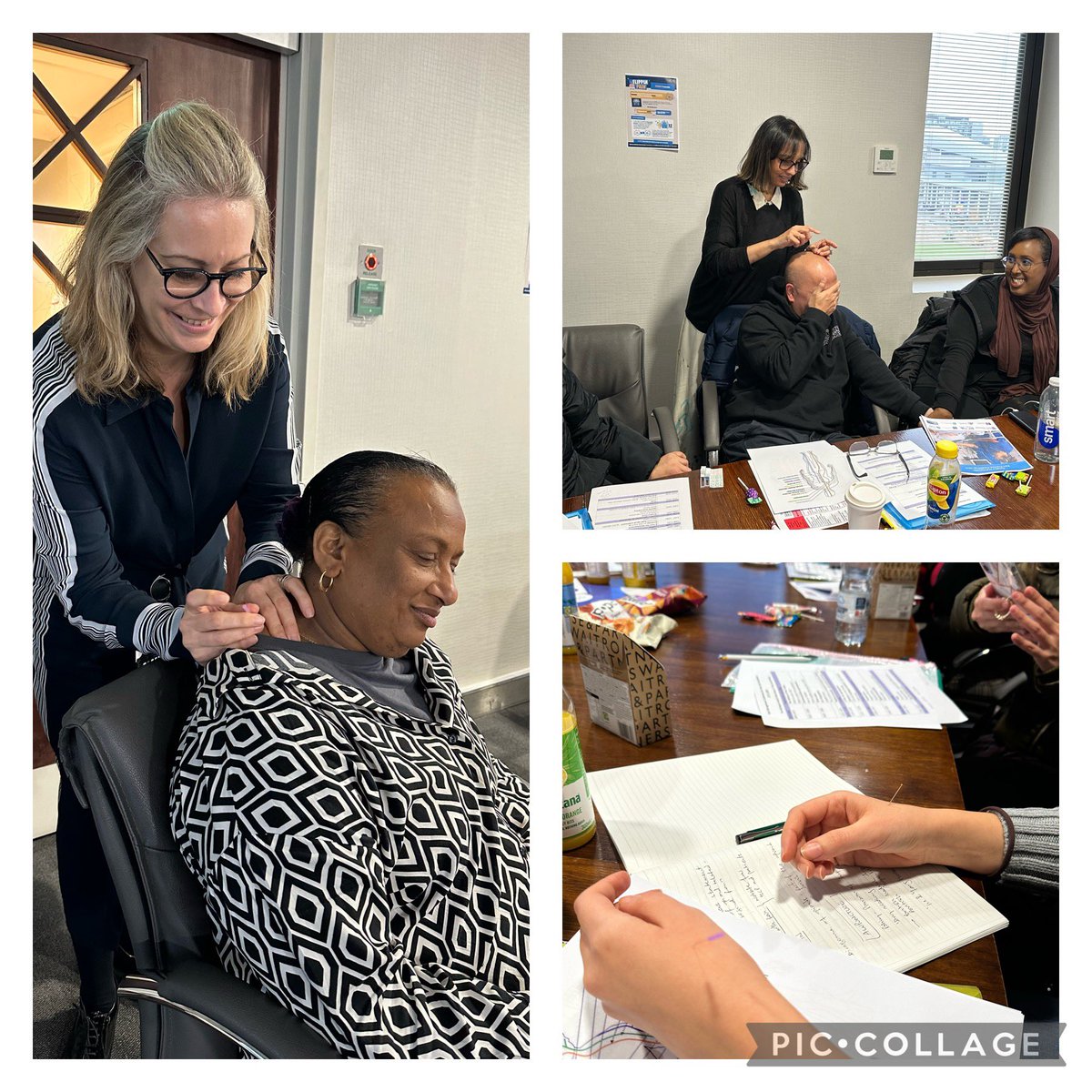 ktottie98's tweet photo. A lovely day full of discussions and practicals #pain pain management link nurse annual symposium #linknurses @WellingtonHosp @HCAHospitalsUK @RNPainNet #acupuncture #TENS #opioidstewardship https://t.co/NLcS0xjPvk