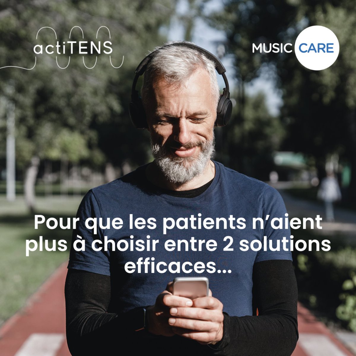 🎶 Partenariat entre #actiTENS et #MusicCare pour une gestion innovante de la douleur ! 🤝 Les utilisateurs d'actiTENS auront accès à Music Care depuis leur appli, à tarif préférentiel 🌟🎵

#actiTENS #MusicCare #SoinsetBienEtre #Innovation #SantéConnectée #MusiqueThérapie