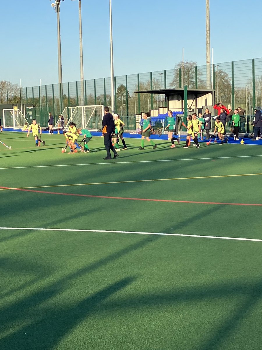 Year 5/6 hockey underway at Down Grange. Excellent umpires from <a href="/BHCSPE/">BHCS PE</a> <a href="/EnergiseSchools/">EnergiseSchools</a>
