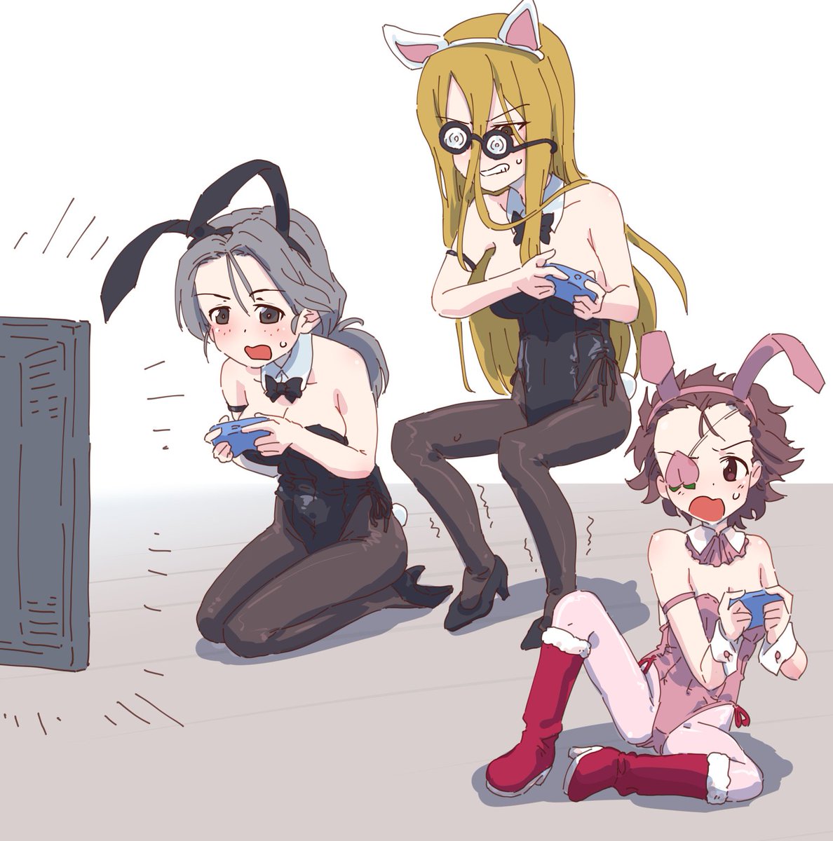 「アリクイさんチーム」|monolithのイラスト