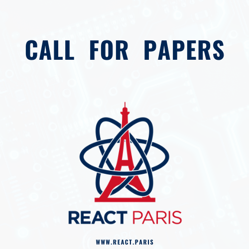 📢 #CFP is On! Submit your #talk to speak at #ReactParis😜 Looking forward to reading your proposals. 📝 forms.gle/7MxhYEUwh65VSE… #javascript #React #conference #Paris #callforpapers