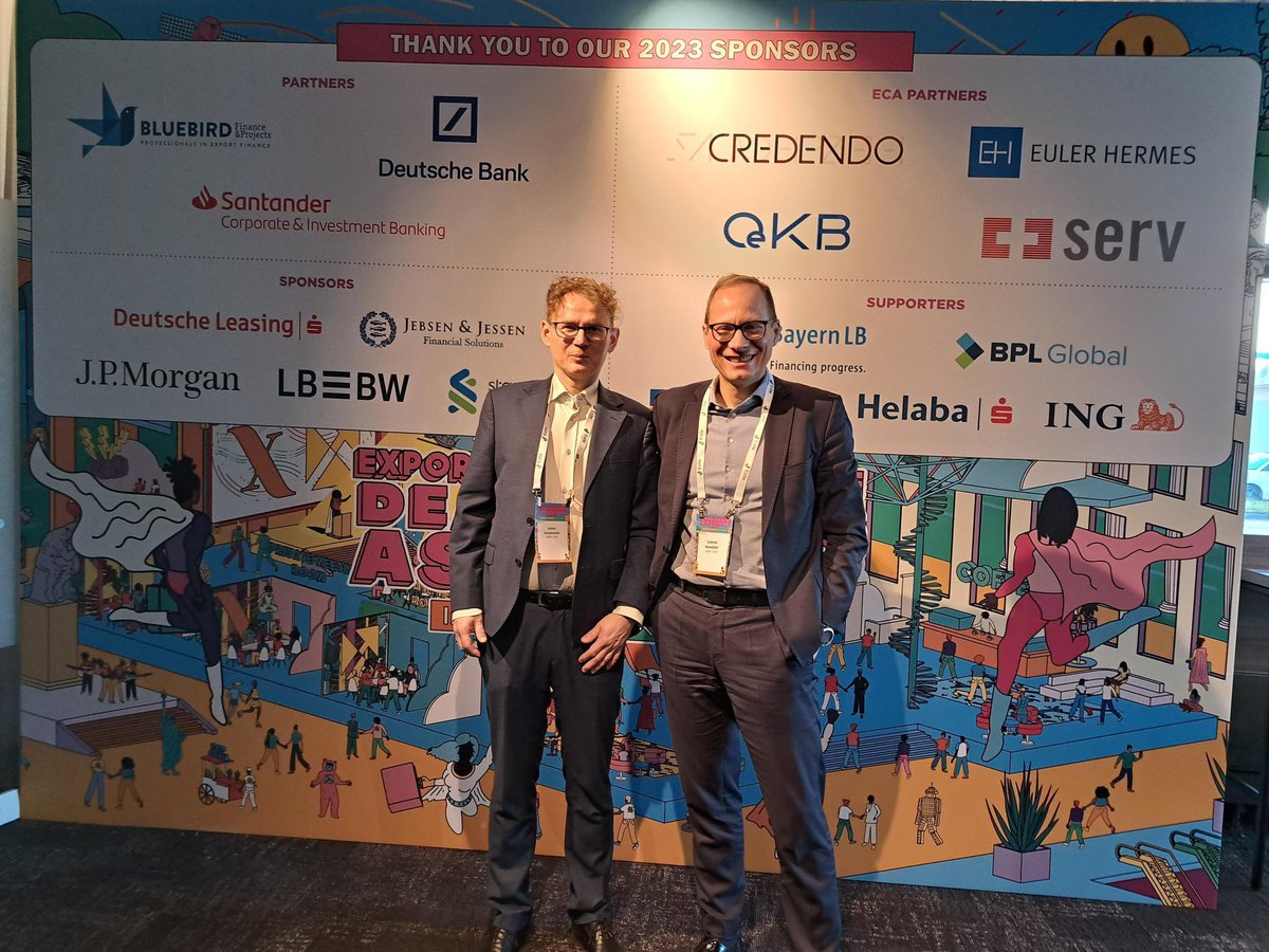 KUKE_pl's tweet photo. We were thrilled to attend the #TXF Europe: Export & Project Finance Dealmakers Assembly in Berlin.
It was yet another great opportunity to network and gain practical knowledge, provided by @TXFMedia and #Proximo.
Second photo credit: @TXFMedia 
Thank you!

#KUKE #TXF #export #trade