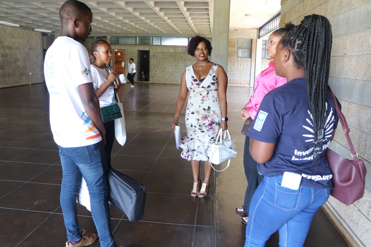 UNDPEswatini's tweet photo. Today @UNDPEswatini Officer-In-Charge, @Hachileka, introduced the fifth cohort of 50 graduates to 9 host organizations, bringing the total number of placed youth graduates under Eswatini Youth Empowerment Programme to 250. This follows a three-day induction training. #UNDP4Youth https://t.co/j7AcvEJz0K