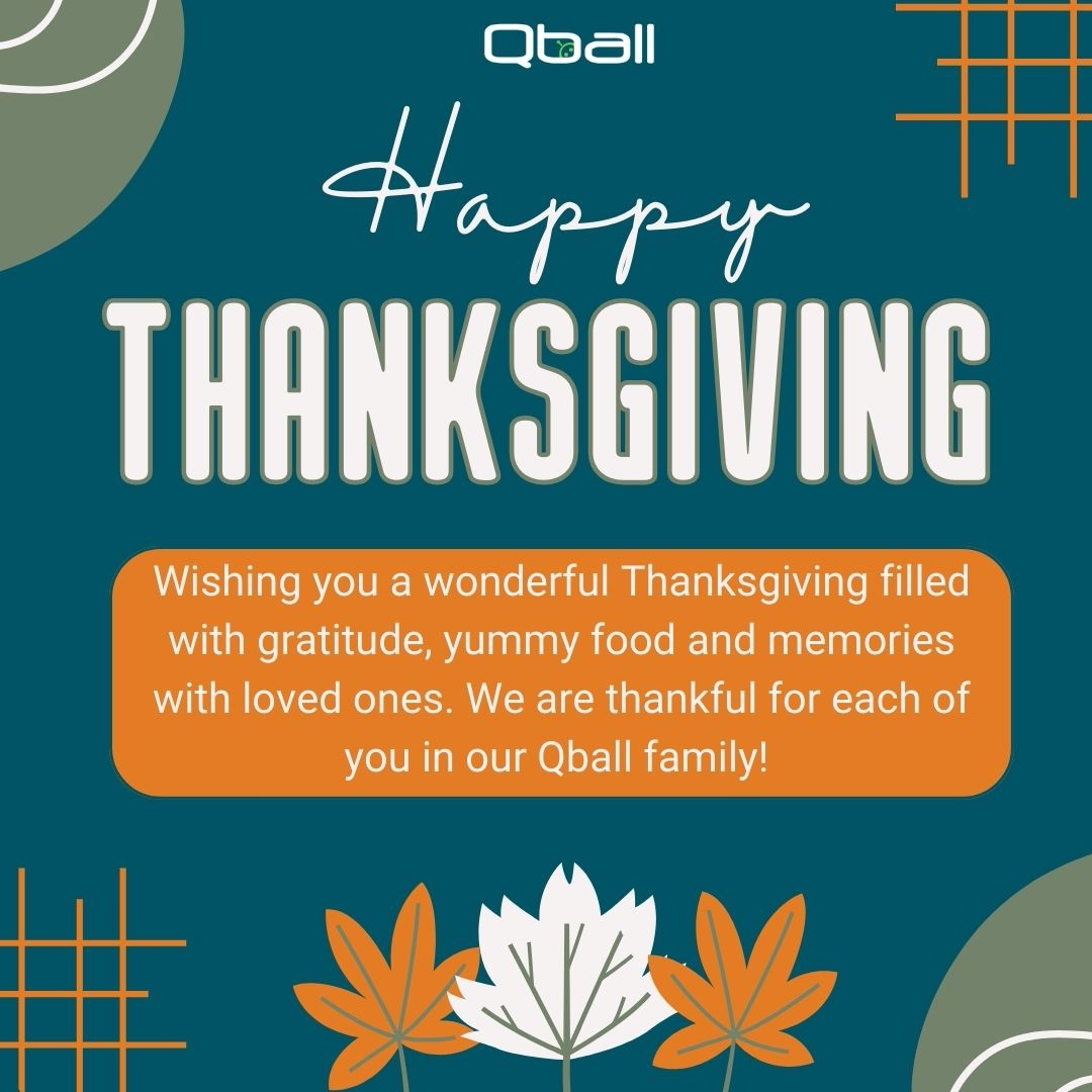 QballMic's tweet photo. Happy Thanksgiving! We are grateful for each of you!
#teachers #students #throwyourvoice #beheard #studentvoice #throwablemicrophone #classroomengagement #qball #gopeeq https://t.co/66IgjSF0jz