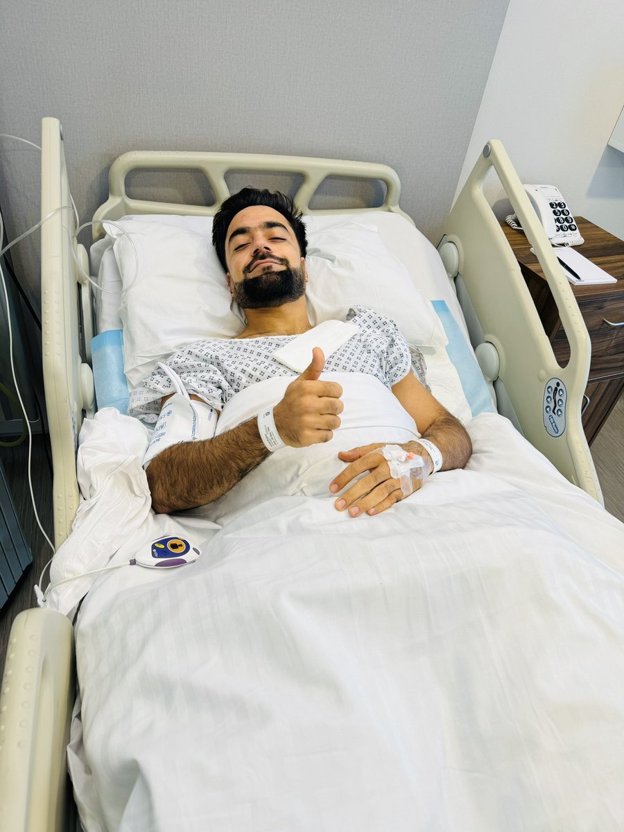 Thank you everyone for your well wishes 🙏 The surgery went well, now on the road to recovery 💪 Can’t wait to be back on the field 💙