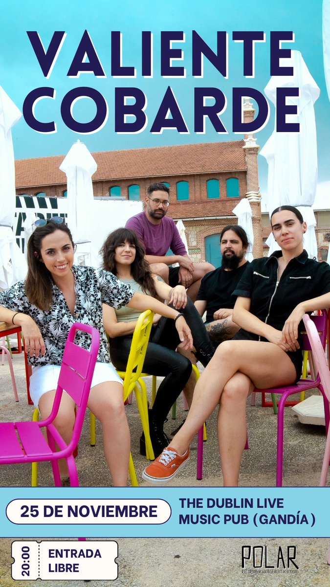 Gente de #Gandía y alrededores! Os esperamos el sábado en el @thedublinlivepub ❤️❤️ Muchas ganas de veros por allí!