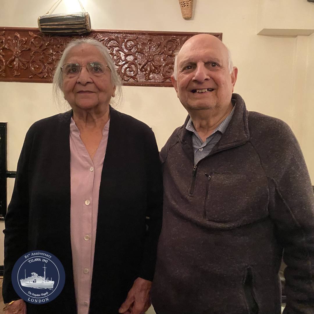 SURVIVORS REUNITED AFTER 81 YEARS! On Wednesday November 22nd 2023. Mrs. Tejparkash Mangat and Mr. Arvindbhai Jani may not have known each other at the time as a 9 and 3 year old, but to have 2 humans together in the same room after so long as survivors was special!