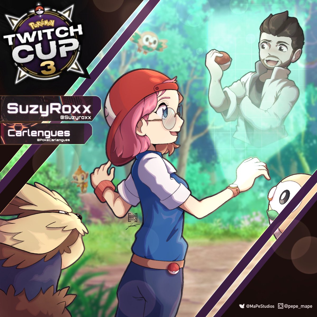 MaPe (@mapestudios) on Twitter photo Esperando el directito de hoy para ver a mi dúo favorito😎
<a href="/Pokecarlengues/">Carlengues</a> <a href="/Suzyroxx/">Suzyroxx</a> <a href="/PokeTwitchCup/">Pokémon Twitch Cup 2023</a> Esperando el directito de hoy para ver a mi dúo favorito😎
<a href="/Pokecarlengues/">Carlengues</a> <a href="/Suzyroxx/">Suzyroxx</a> <a href="/PokeTwitchCup/">Pokémon Twitch Cup 2023</a>