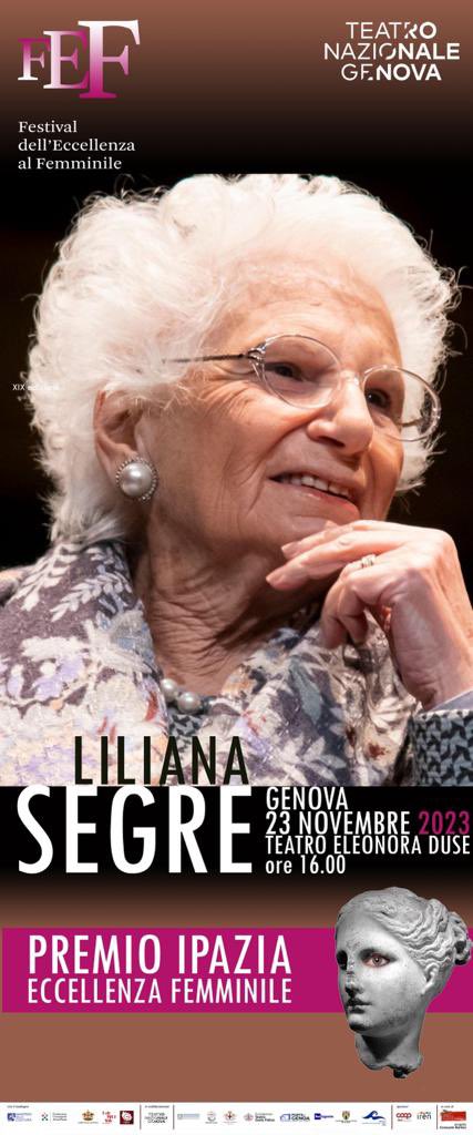 Telenord's tweet image. 📺 Alle ore 16 su #Telenord la consegna a Senatrice Liliana #Segre del premio #Ipazia eccellenza femminile 

📍in diretta sul canale 11 del Digitale terrestre 
O in streaming al seguente link ⬇️⬇️

telenord.it/diretta-stream…