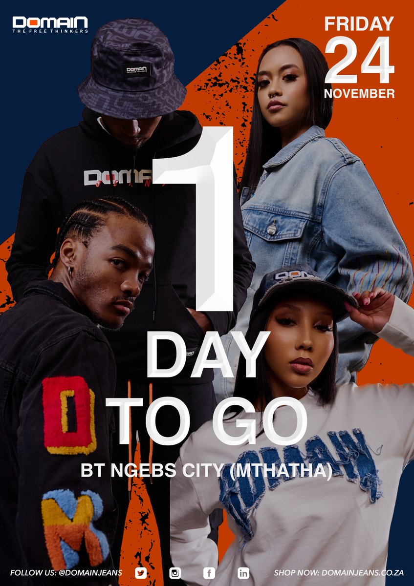 DomainJeans's tweet image. We're Doubling it up!!

Tomorrow marks the grand opening of Domain Jeans second store, just in time for Black Friday! 

Pull up for some exclusive offers and twice the style. 

#TheFreeThinkers