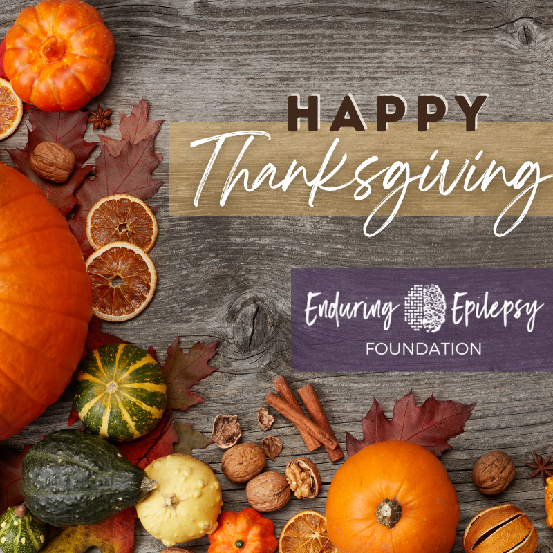 EndureEpilepsy's tweet photo. #HappyThanksgiving to you and your family 🍂 https://t.co/7hVeTZ7PEL
